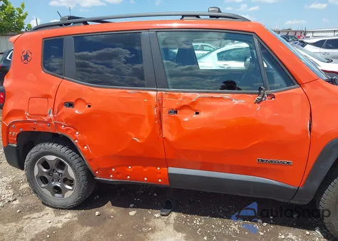 2016 Jeep Renegade Sport from USA, damaged, VIN ZACCJBAT8GPD55100